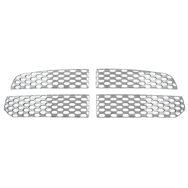 IWCGI119 – COAST2COAST Grille Insert, Overlay Honeycomb Style 4 Piece Chrome Plated ABS Plastic